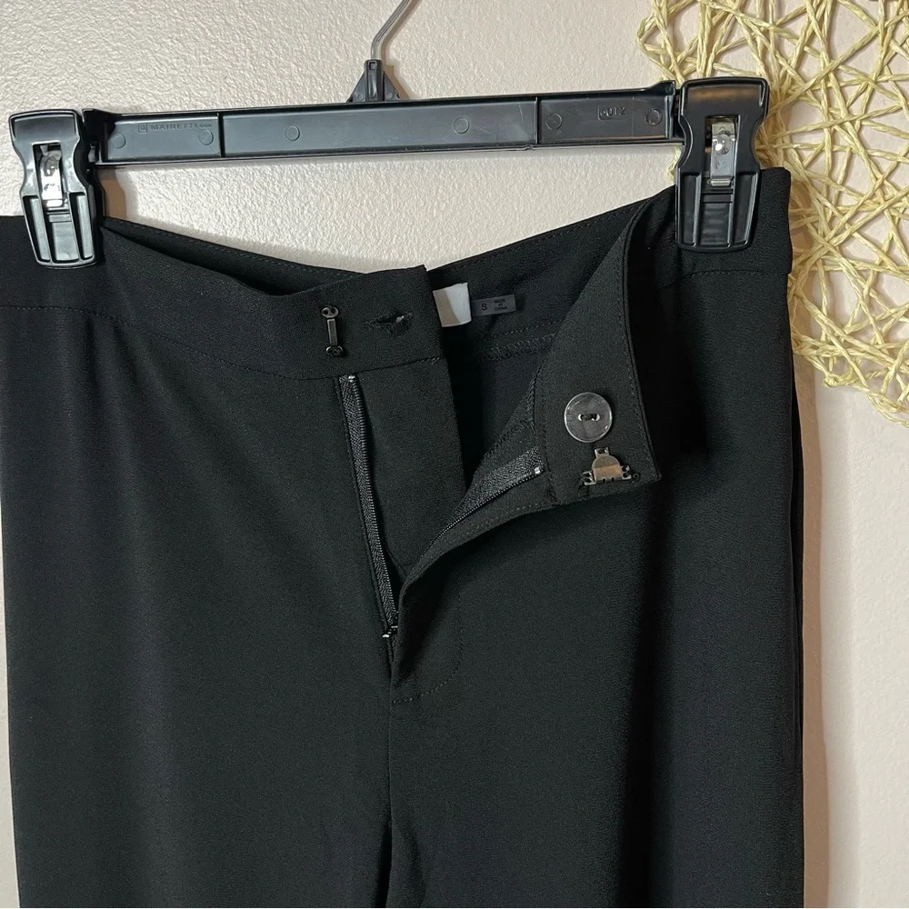DO+BE High Waist Bell Bottom Flare Pants (black) - small